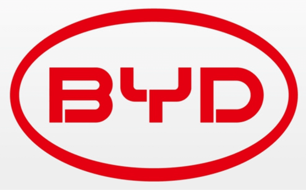 BYD solar battery logo
